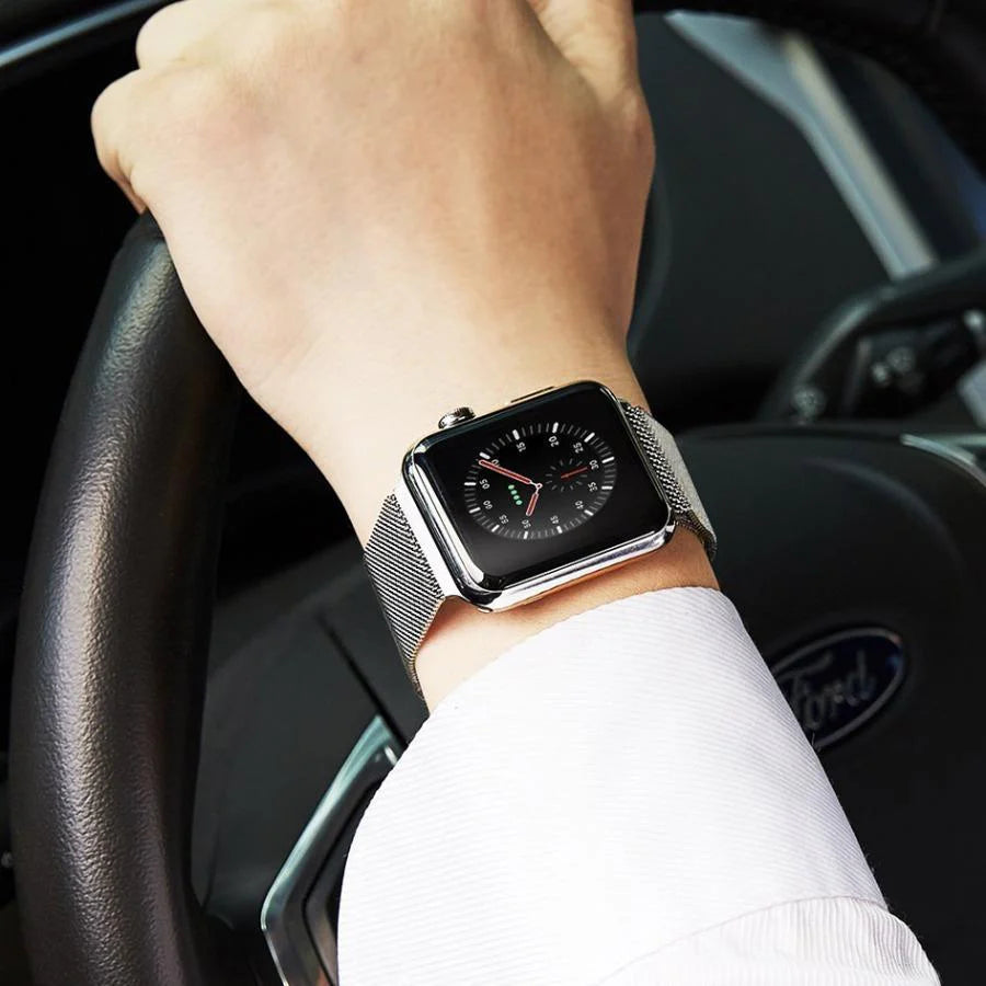 Aluminium Band with Magnetic Closure for Digital Watches