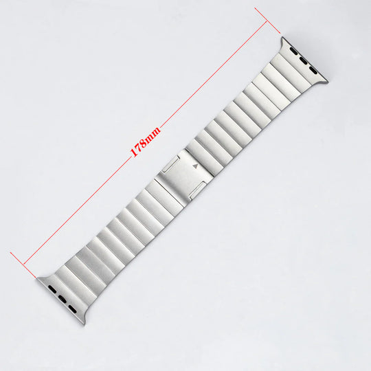 Premium Magnetic Metal Link Strap for Digital Watches