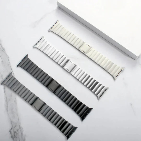 Premium Magnetic Metal Link Strap for Digital Watches