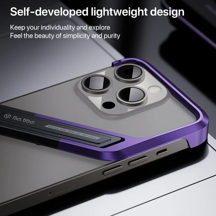 Ultra-Thin Metal Bumper Case for – iPhone *Sleek, Durable Protection*
