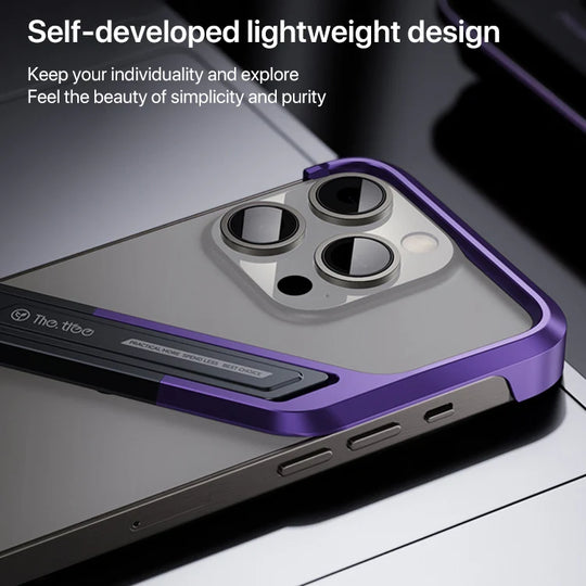 Ultra-Thin Metal Bumper Case for – iPhone *Sleek, Durable Protection*