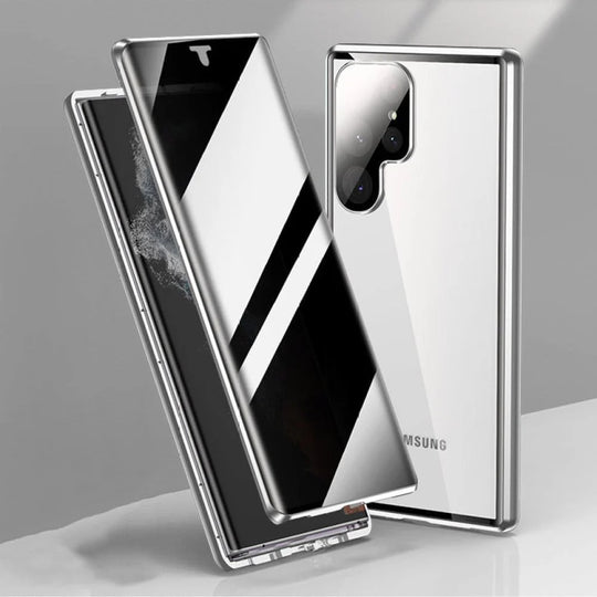 Dual Privacy Glass Metal Bumper Case  - Super Selling.