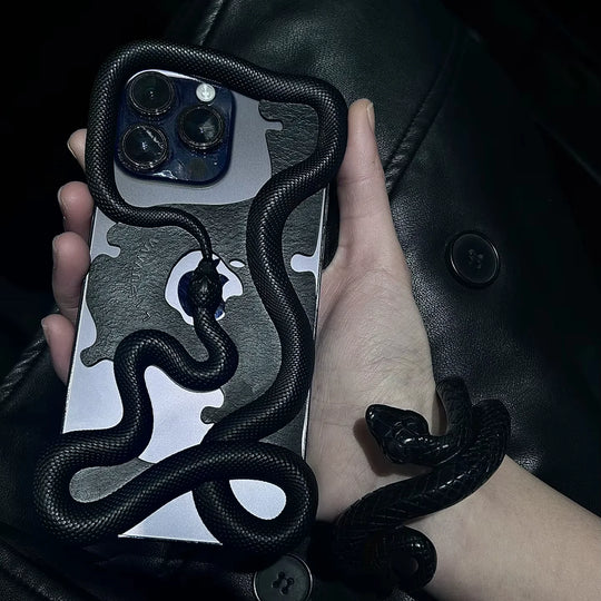 Enchanted Mystic Serpent 3D Hollow Case for iPhone