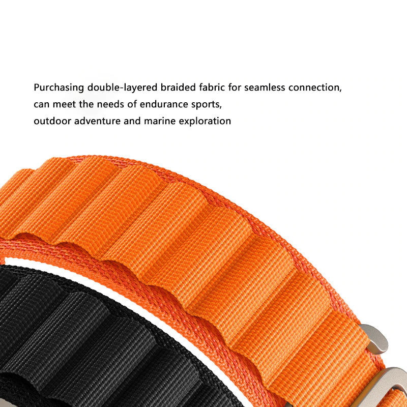 Alpine Braided Strap for Digital Watches