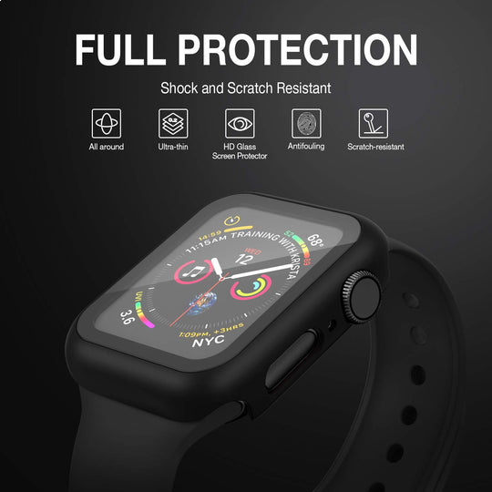 Apple Watch Case 42mm with Tempered Glass Screen Protector