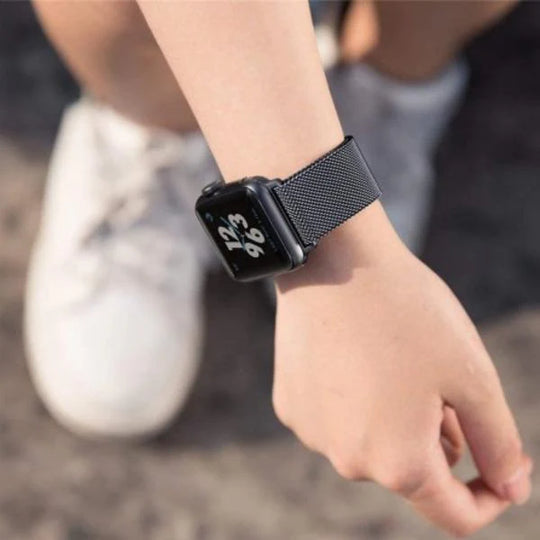 Aluminium Band with Magnetic Closure for Digital Watches