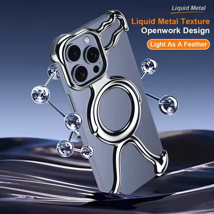 Luxury Liquid Metal Heat Dissipation Case *Premium*