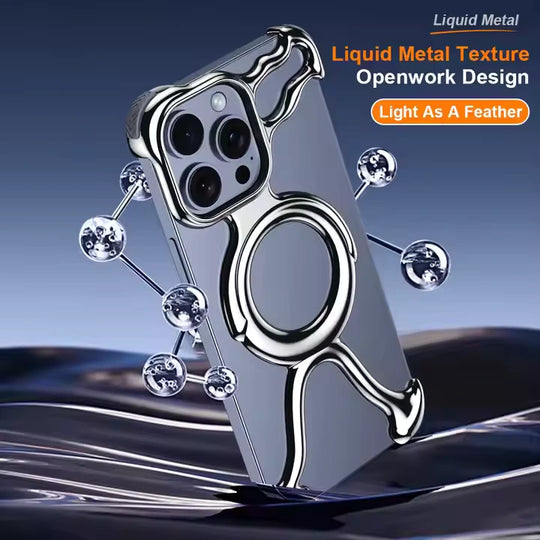 Luxury Liquid Metal Heat Dissipation Case *Premium*