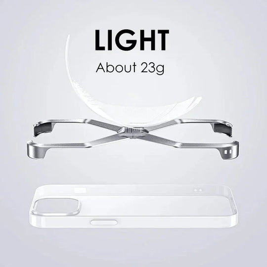 Luxury X-Shape Alloy iPhone Bumper *Premium X-Shape *