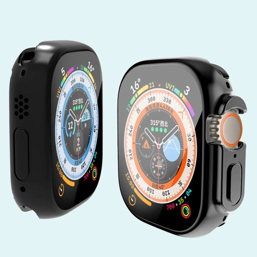 Durable Apple Watch Ultra Case with Screen Protector Included