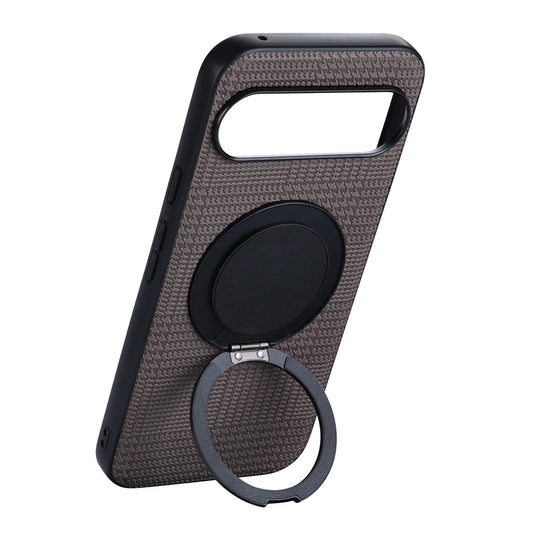Prestige Weave Texture MagSafe Kickstand Case: Stylish Protection & Convenient Stand
