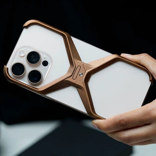 Luxury X-Shape Alloy iPhone Bumper *Premium X-Shape *