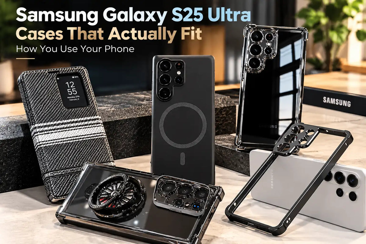 Samsung Galaxy S25 Ultra Cases That Actually Fit How You Use Your Phone