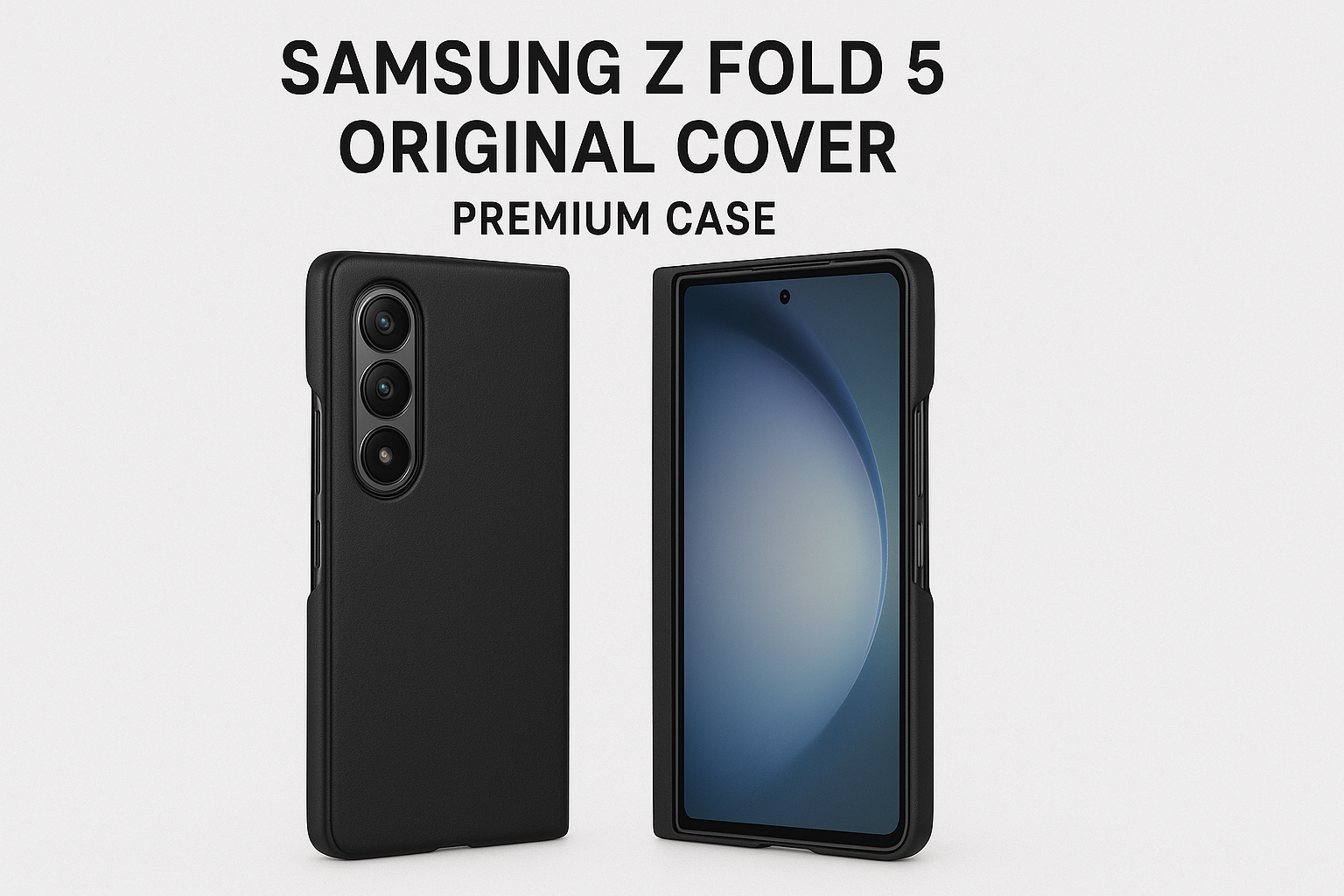 Samsung Z Fold 5 Original Cover  Premium Case by Cosmosjoy