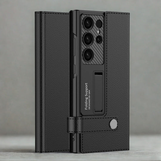 Magnetic Folding Bracket Case black