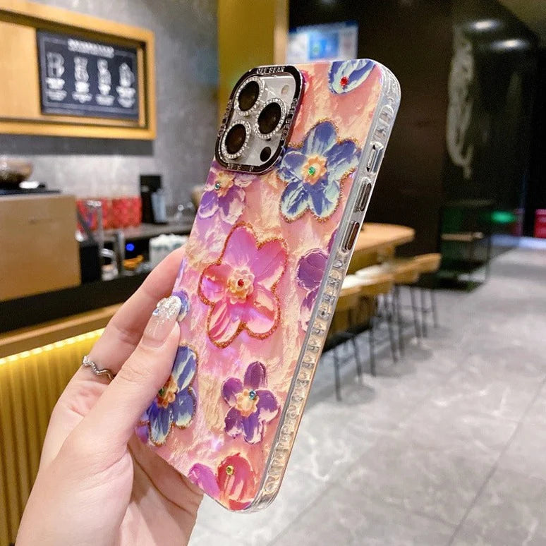 Flower Painting iPhone Case