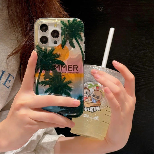 Summer Sunset iPhone Case