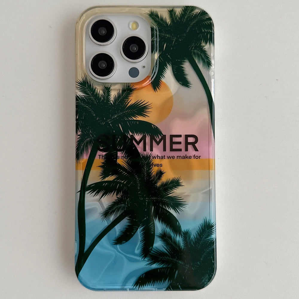 Summer Sunset iPhone Case