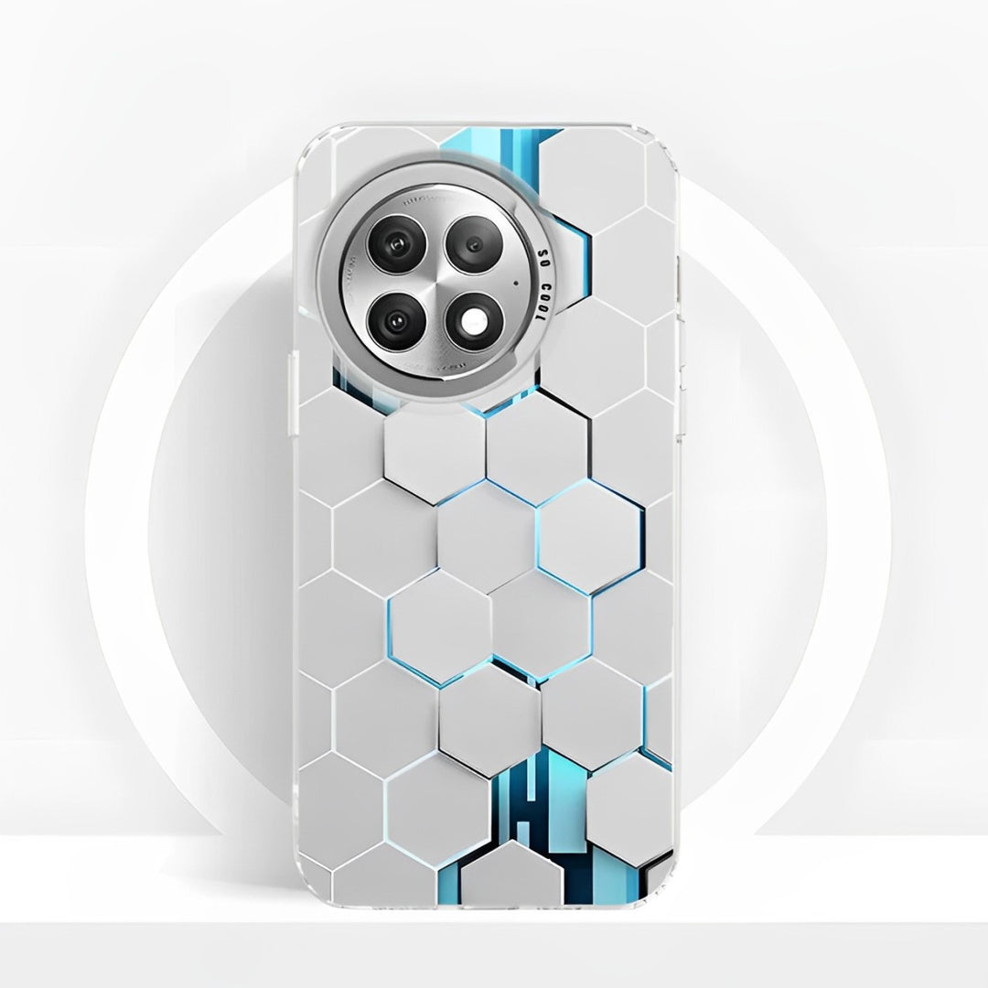 OnePlus Series 3D Honeycomb Hive Pattern Case