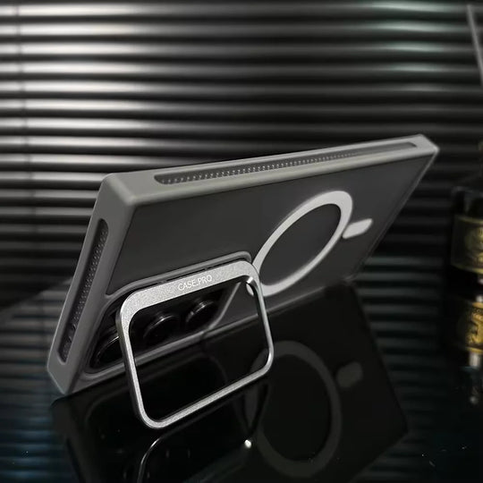 Foldable MagSafe-Compatible Camera Kickstand Case - Samsung