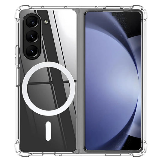 Galaxy Z Fold6 transparent MagSafe case clear protective cover