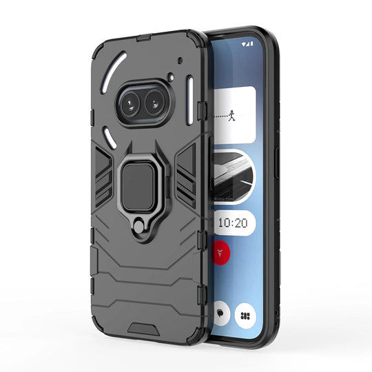 Shock Lock Armor Case with Magnetic Ring for Nothing