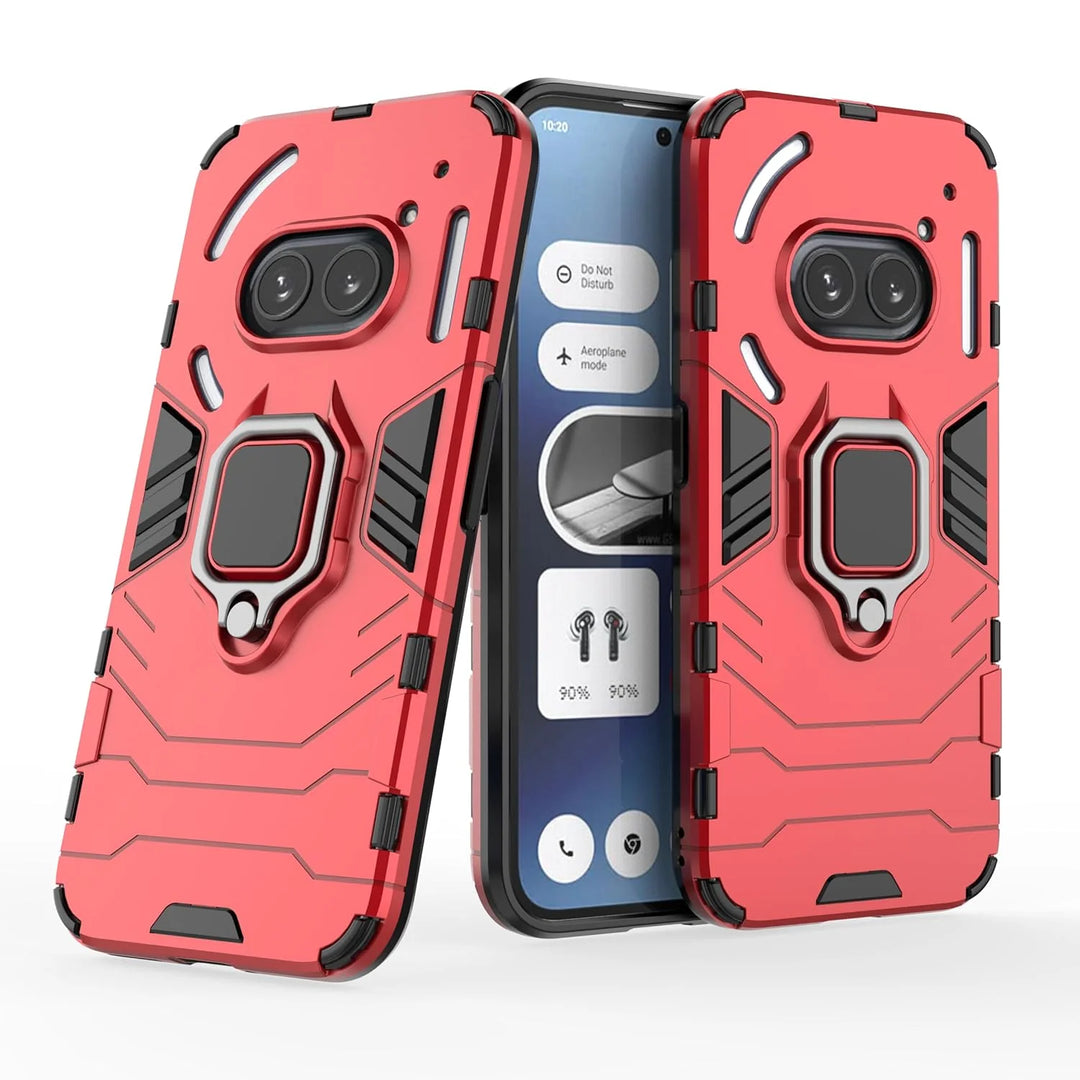 Shock Lock Armor Case with Magnetic Ring for Nothing