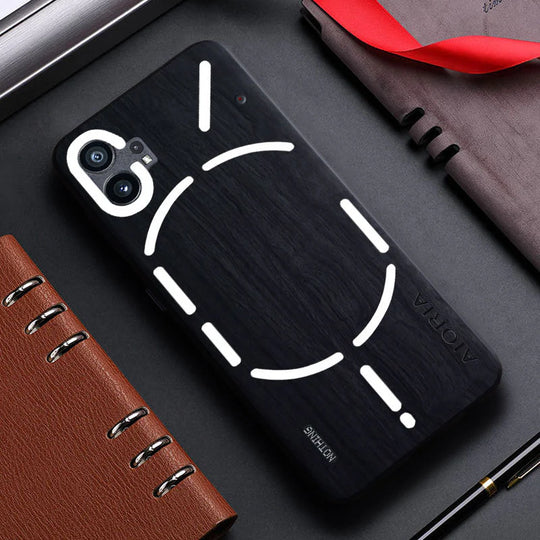 Luxury PU Leather & Silicone Case for Nothing Phone 2