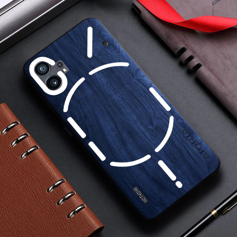 Luxury PU Leather & Silicone Case for Nothing Phone 2