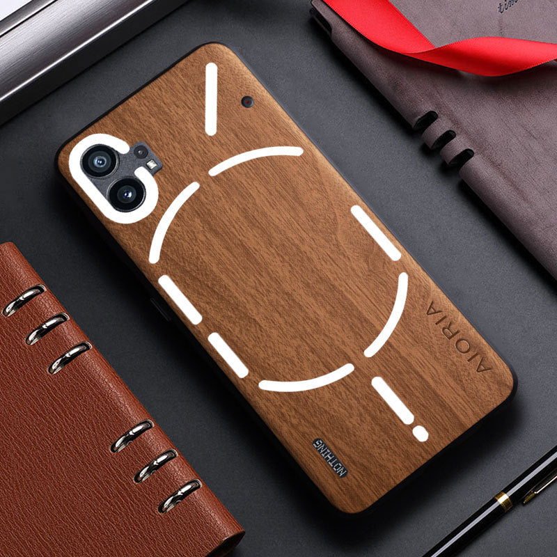 Luxury PU Leather & Silicone Case for Nothing Phone 2