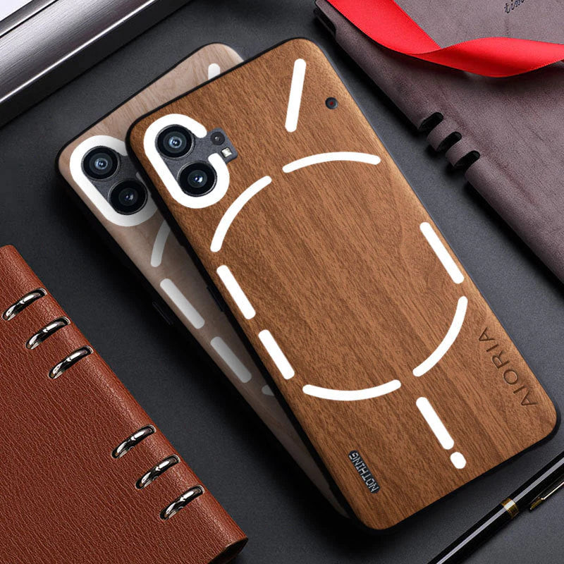 Luxury PU Leather & Silicone Case for Nothing Phone 2