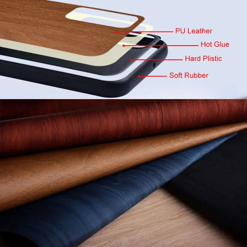 Luxury PU Leather & Silicone Case for Nothing Phone 2