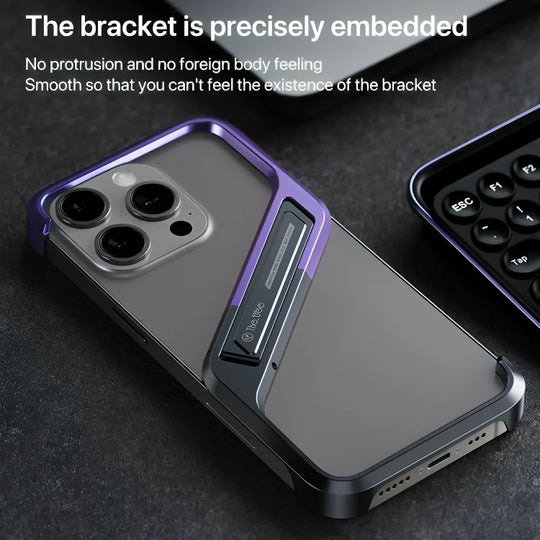 Ultra-Thin Metal Bumper Case for iPhone