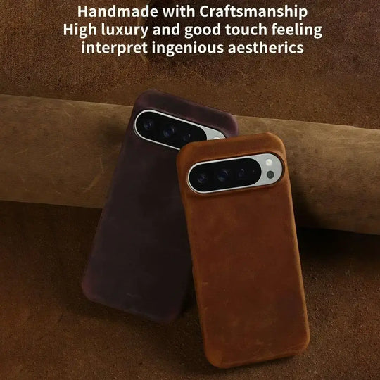 Premium Classic Genuine Leather Protective Case