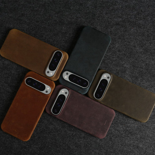 Premium Classic Genuine Leather Protective Case