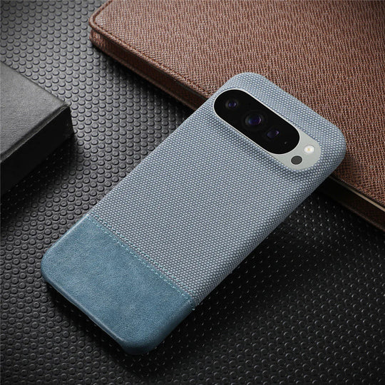 Vintage-Inspired Business Half Leather Case