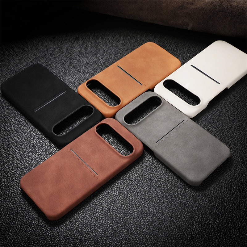 Velvety Matte Card Holder Case for Added Convenience