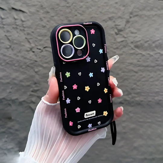 Mini Flowers Case with Charms