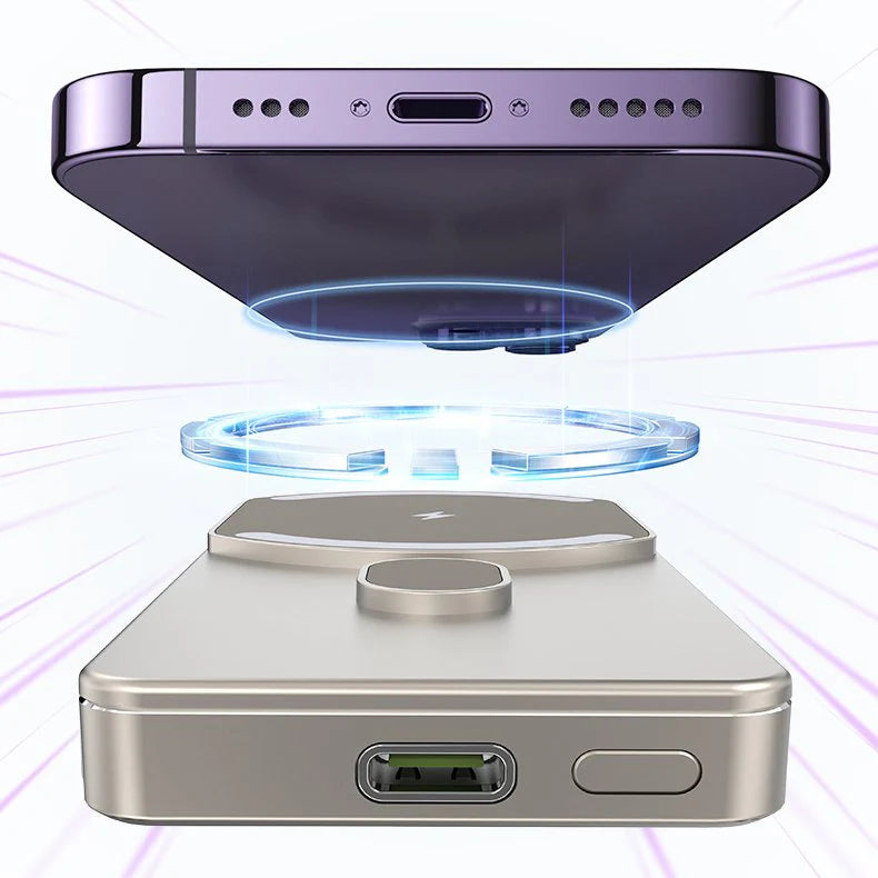 Keephone Magnetic Power Bank – 5000mAh Cube
