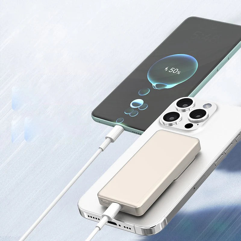 Keephone Magnetic Power Bank – 5000mAh Cube