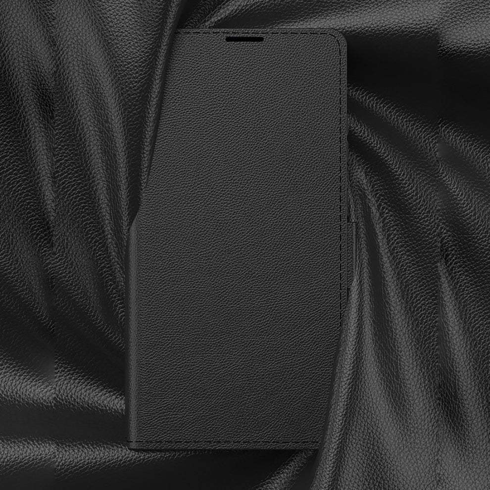Elegant Leather Flip Case with Magnetic Closure for Samsung