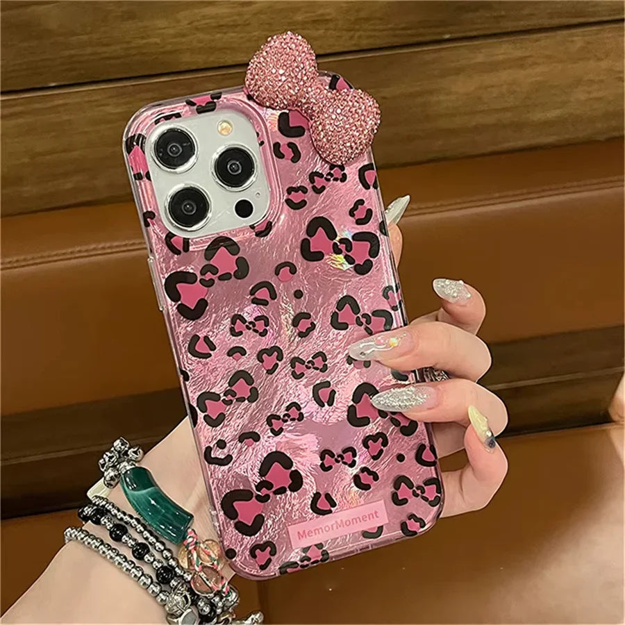 Chicleo Bow iPhone Case
