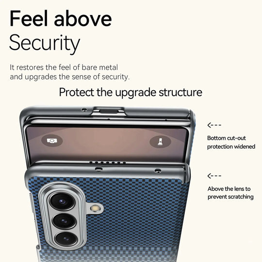 SAMSUNG GALAXY Z FOLD7 Sunset Glow Tactile Woven Case