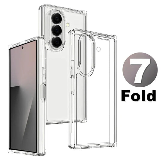 Galaxy Z Fold7 Sleek Transparent