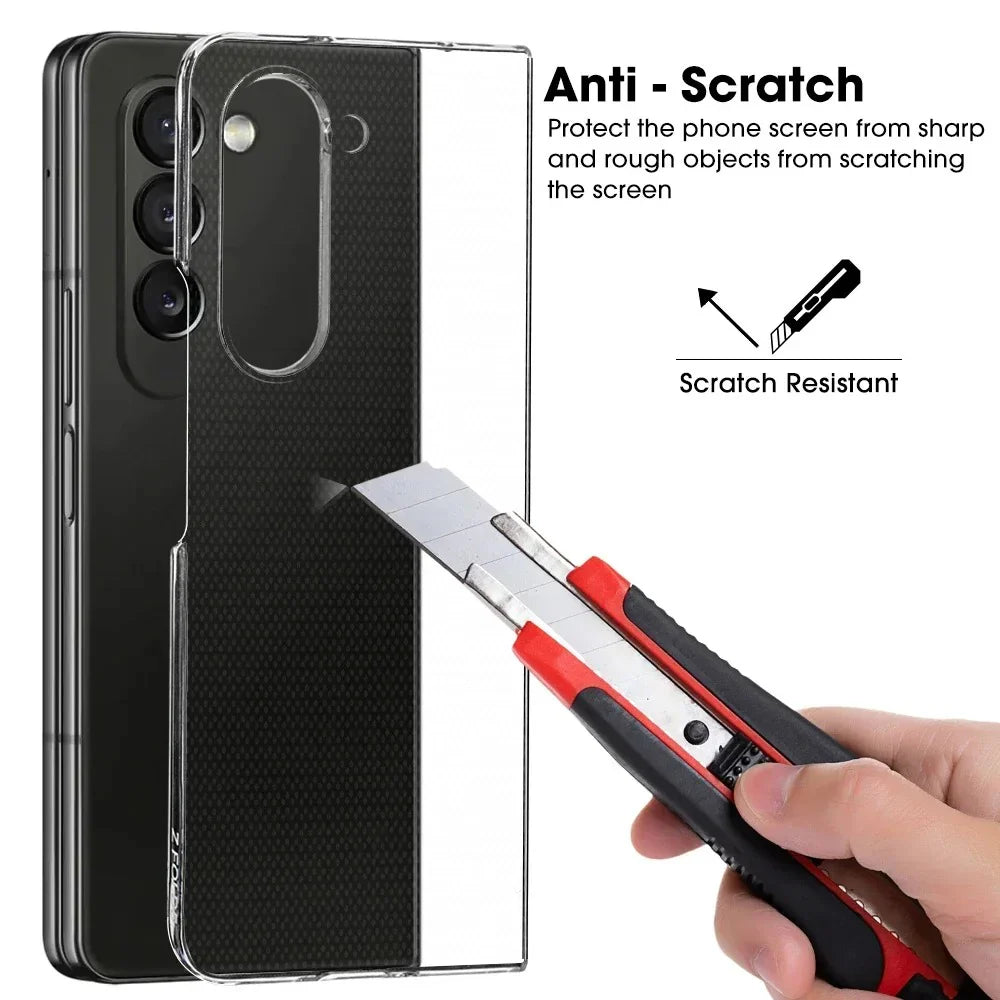 Galaxy Z Fold7 Sleek Transparent
