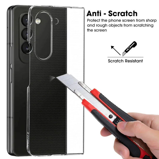 Galaxy Z Fold7 Sleek Transparent