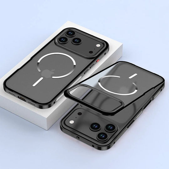 lim titanium MagSafe dual wireless charger and adjustable stand black