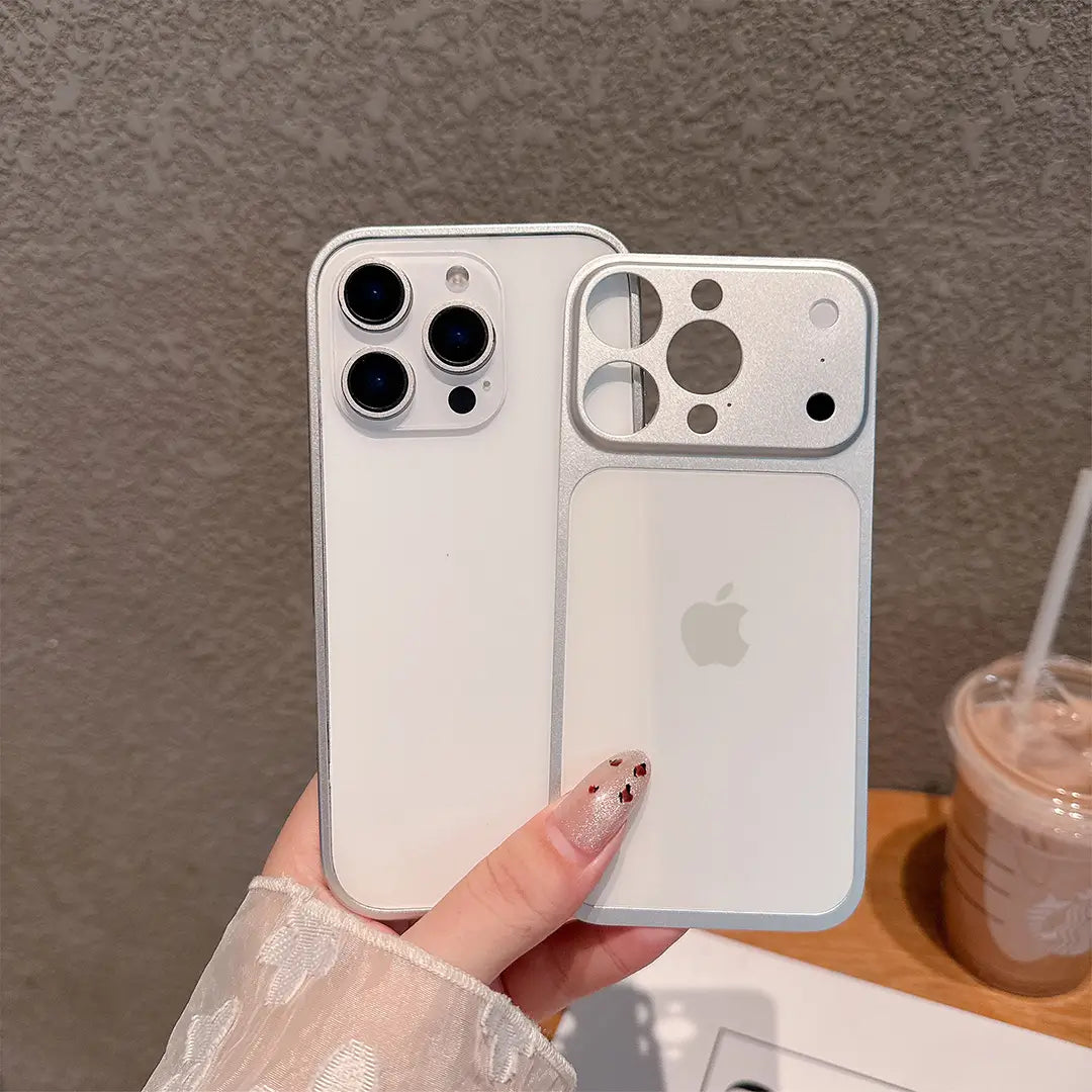 Metal Bumper Converter Case to iPhone 17 Pro Max