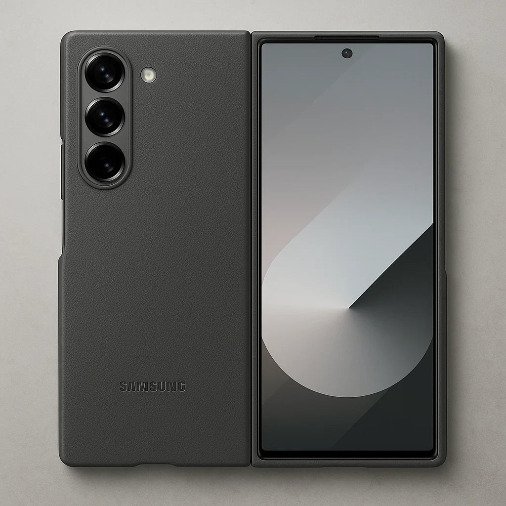 Galaxy Z Fold8 Ultra  Premium Classic Leather Armor Case