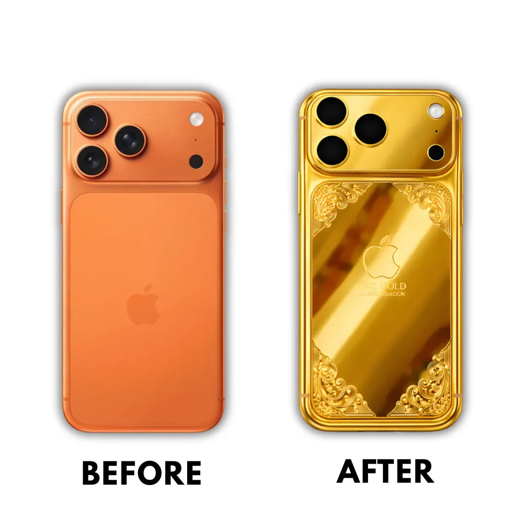 24k gold iPhone 17 Pro Max